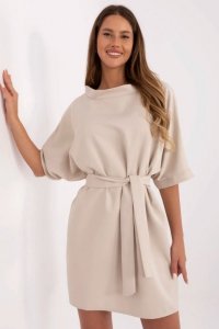 Sukienka Model MO-SK-A2357.73 Beige - Italy Moda