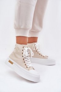 Trampki Model Laviriona PC2805 Beige - Step in style