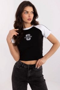 T-shirt Damski Model NM-TS-NG3772.82 Black/White - NM