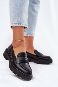 Mokasyny Model Enticca 24PB39-7399 Black - Step in style