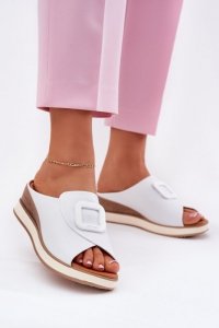 Sandał Klapki Model Artiker 56C2144 White - Step in style
