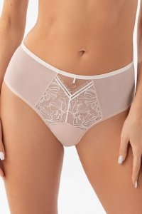Figi Brazyliany Model Mirella K906 Beige - Gorsenia Lingerie