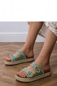 Sandał Klapki Model Induri X5-382 Green - PRIMO