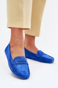 Mokasyny Model Lenvie FT245 Cobalt - Step in style