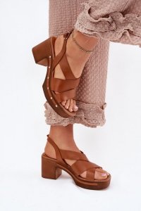 Sandały Model Zazoo 1081 Brown - Step in style