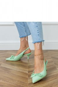Czółenka Model Berlona K5501 Green - PRIMO