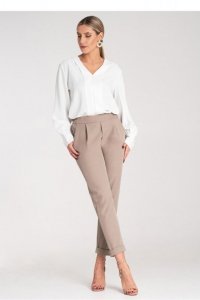 Spodnie Damskie Model M1161 Beige - Figl