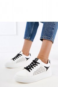 Buty Sportowe Model Remmi 700-21 White/Black - PRIMO