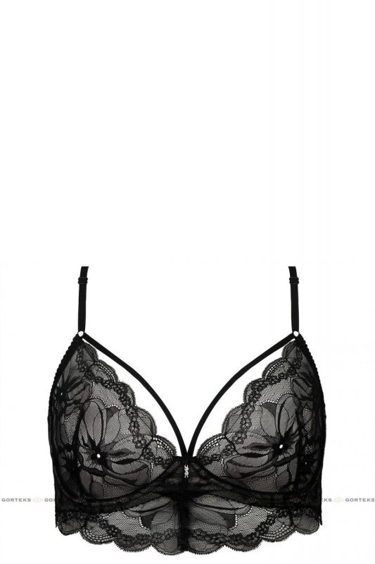 Biustonosz Soft Model Charlize B2 Black - Gorteks