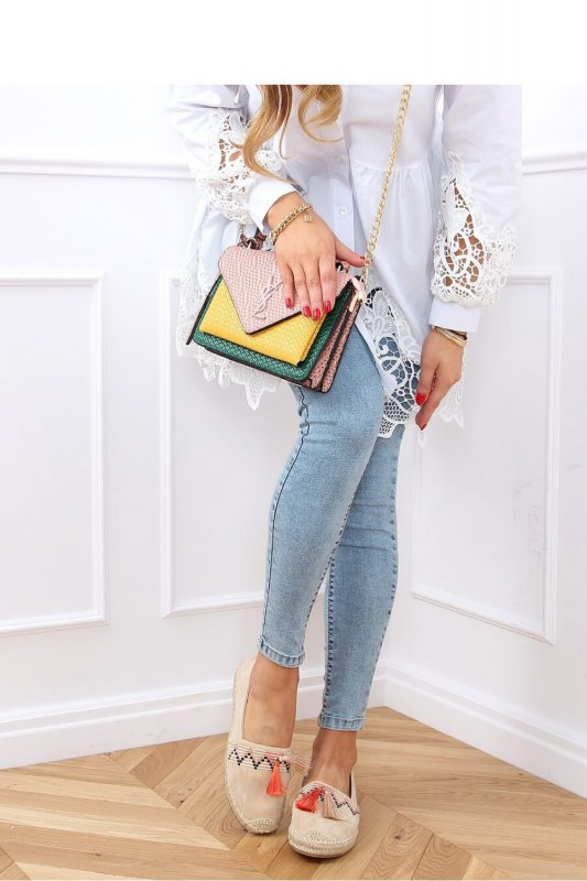ESPADRYLE BOHO Z FRĘDZLEM BEŻOWE LX-3R11 BEIGE - Inello