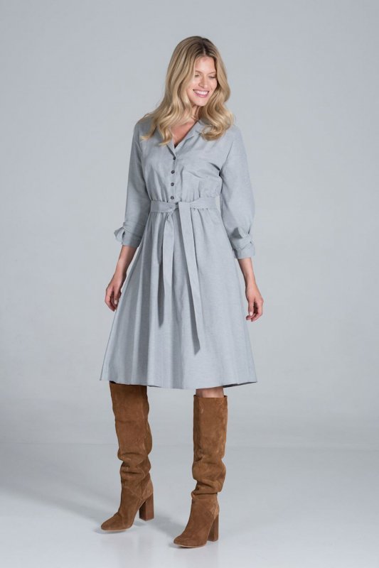 Sukienka Model M838 Grey - Figl