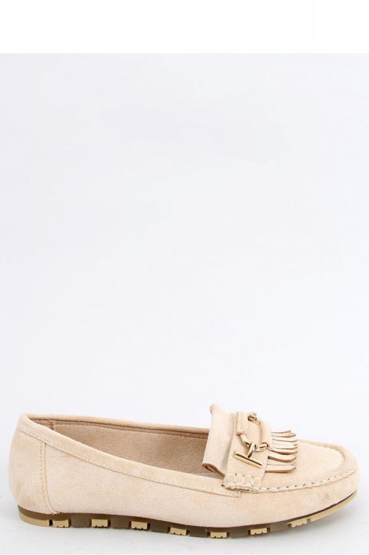 Mokasyny damskie LEIF KHAKI - Inello