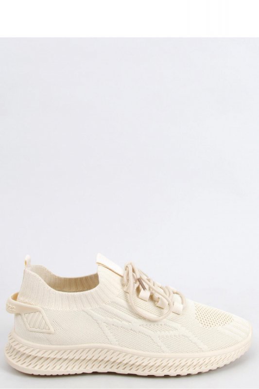 Buty sportowe skarpetkowe ZEWA BEIGE - Inello