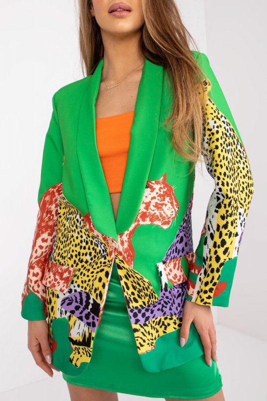 Marynarka Model DHJ-MA-15765.33 Green - Italy Moda