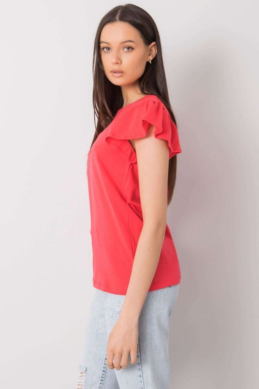 Bluzka Model FA-BZ-7172.57P Coral - Fancy