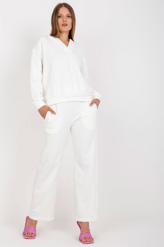 Spodnie Komplet Model FA-KMPL-7813.51 White - Fancy