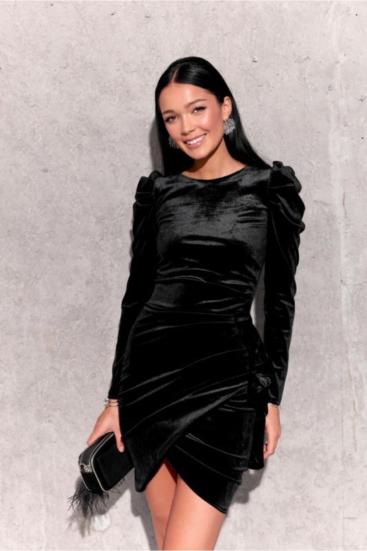Sukienka Model Sharon CZA SUK0440 Black - Roco Fashion