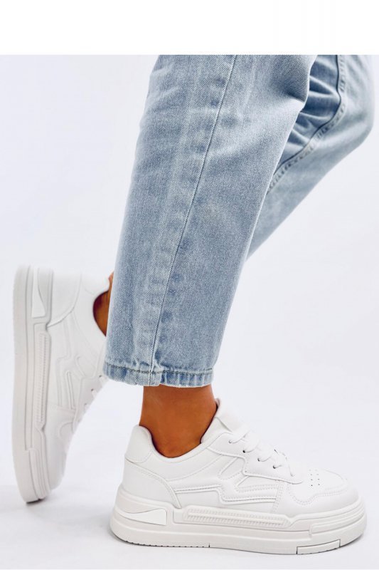 Sneakersy damskie MIAMIS ALL WHITE - Inello