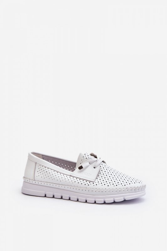 Półbuty Model Darnissa 7872 White - Step in style