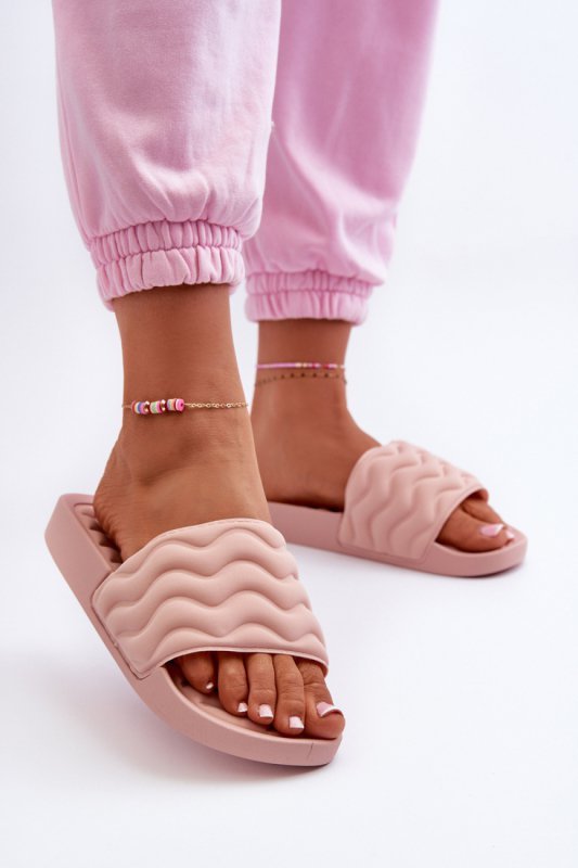 Sandał Klapki Model Beliordia 24SD97-7739 Pink - Step in style