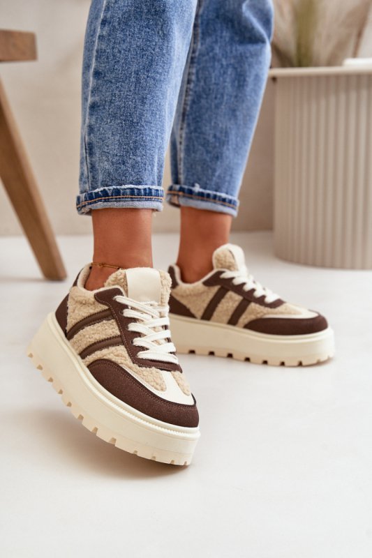 Buty Sportowe Model Daivlene 24886  Brown - Step in style