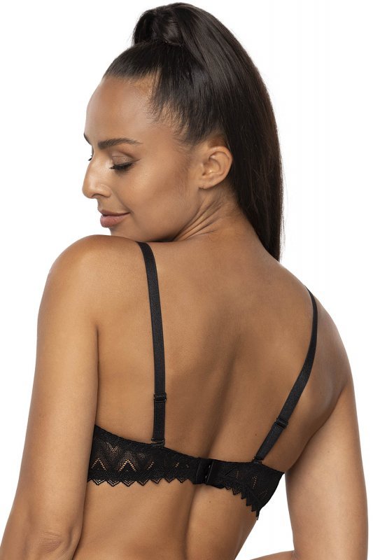 Biustonosz push up Biustonosz Push-up Model Elif  M-3802/11 Black - Mat