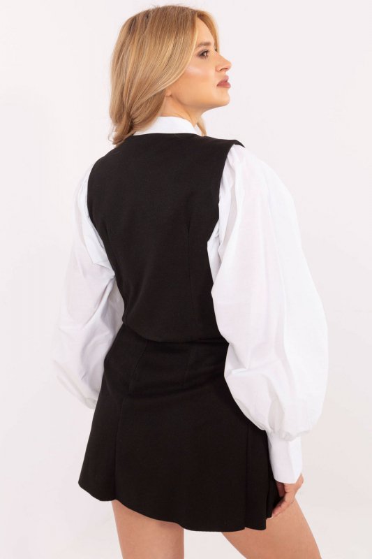 Kamizelka Model DHJ-KZ-A8790.09 Black - Italy Moda