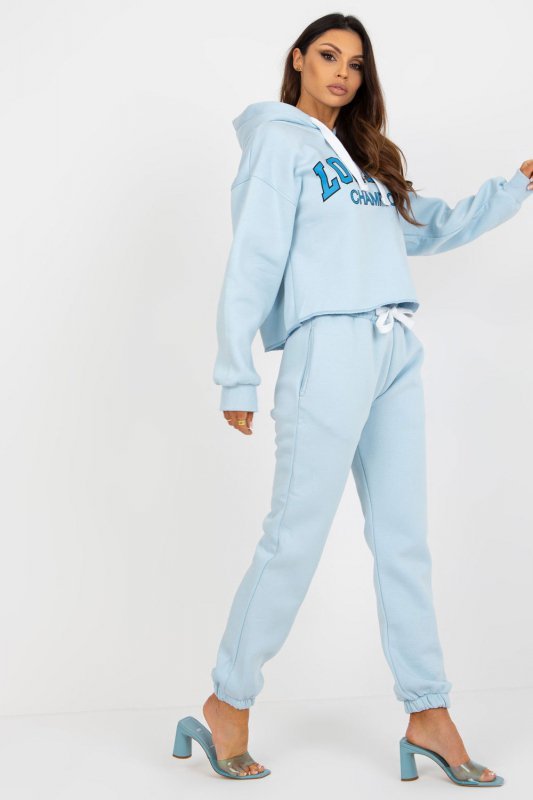 Spodnie Komplet Model EM-KMPL-720.01 Light Blue - Ex Moda