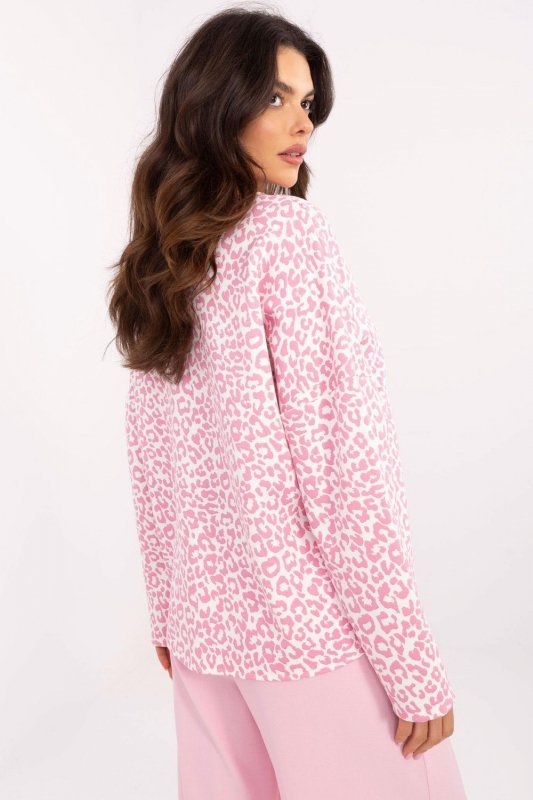 Bluzka Model MI-BZ-391739.34 White/Pink - Italy Moda