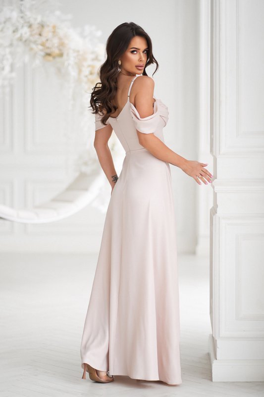 Sukienka Model 330-22 Beige - Bicotone