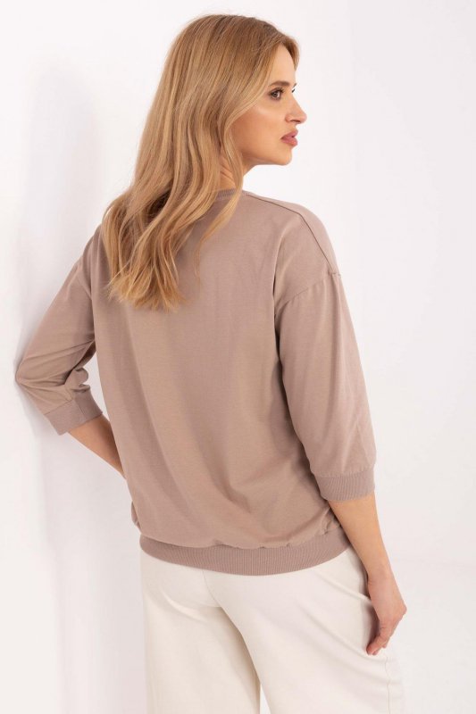 Bluzka Model RV-BZ-A407.29 Dark Beige - Relevance
