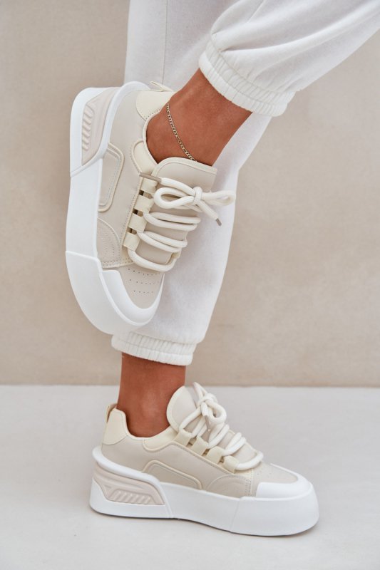 Buty Sportowe Model Laloma LA296P Beige - Step in style