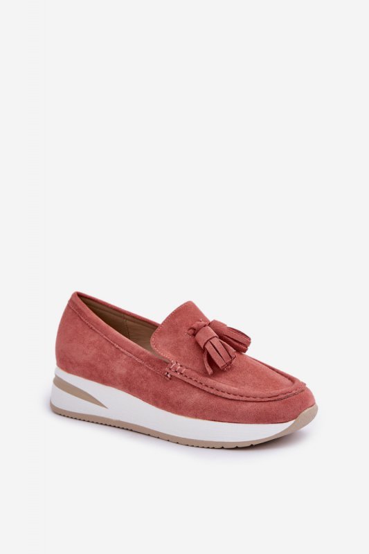 Mokasyny Model Challavia G-55 Pink - Step in style