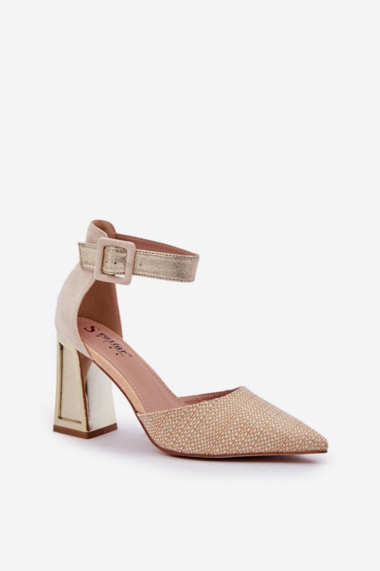 Sandały Model Gekkaria M389 Gold - Step in style