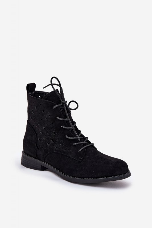 Botki Model S.Barski HY51-136 Black - Step in style