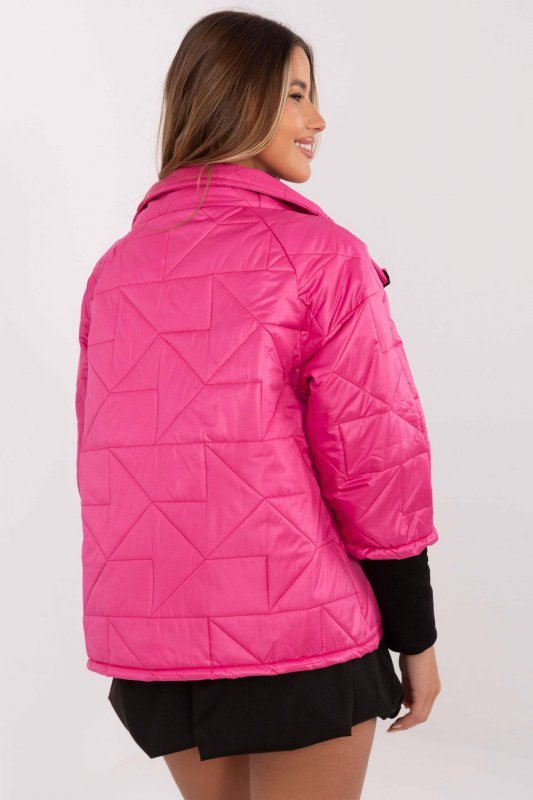 Kurtka Damska Model MI-KR-9002.71P Fuksja - Italy Moda