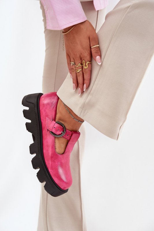 Półbuty Model Zazoo 20183 Fuksja - Step in style