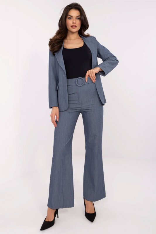 Spodnie Damskie Model DHJ-SP-18737.08 Dark Blue - Italy Moda