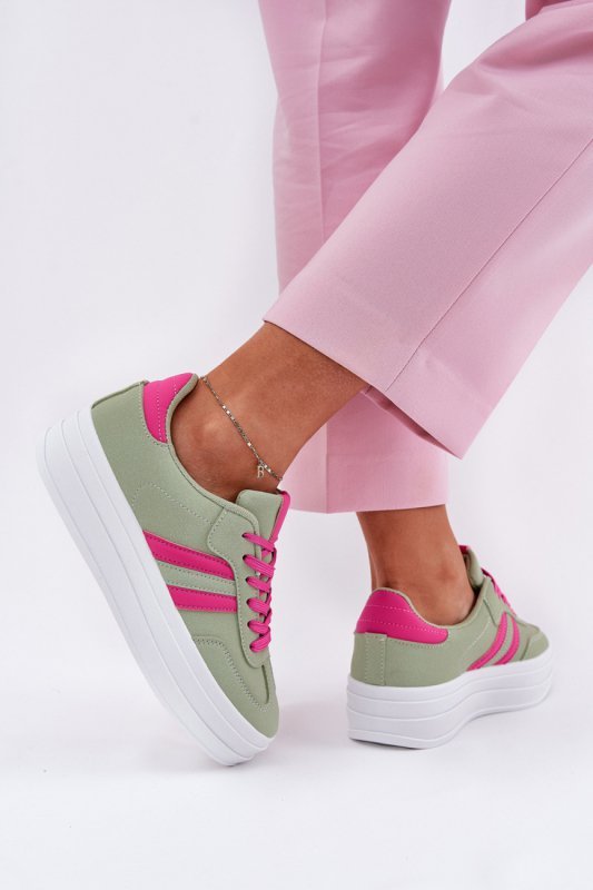 Buty Sportowe Model Silavia C2048-5 Green - Step in style