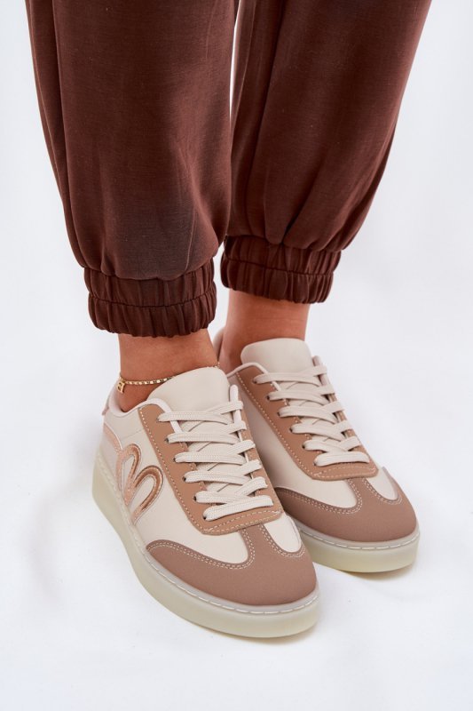 Buty Sportowe Model Iladira C2038-4 Gold/Beige - Step in style