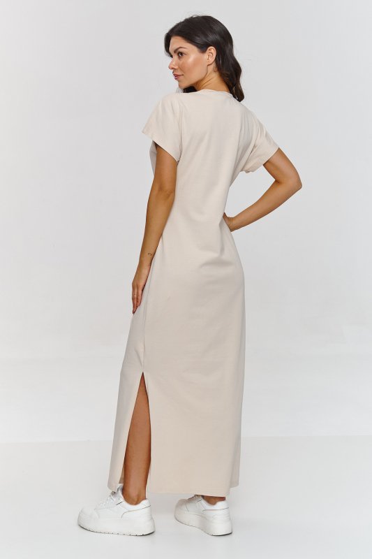 Sukienka Model M878 Light Beige - Makadamia