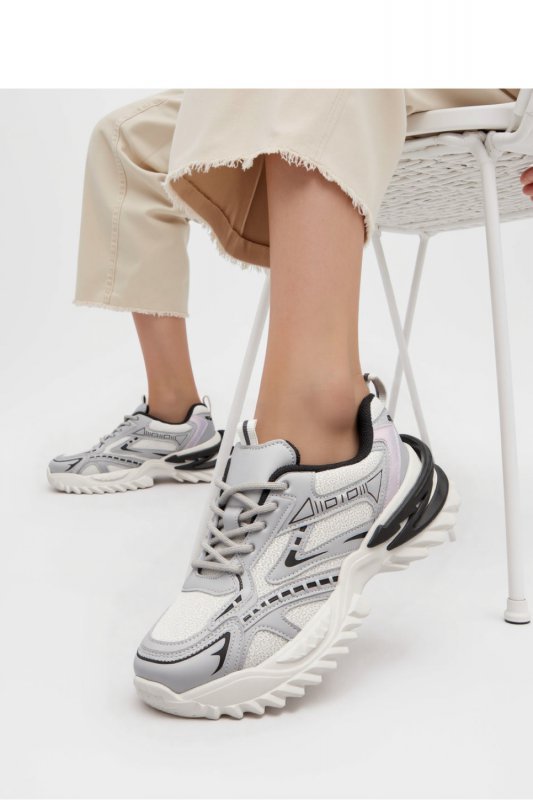 Damskie Sneakersy STORM X SILVER - Inello