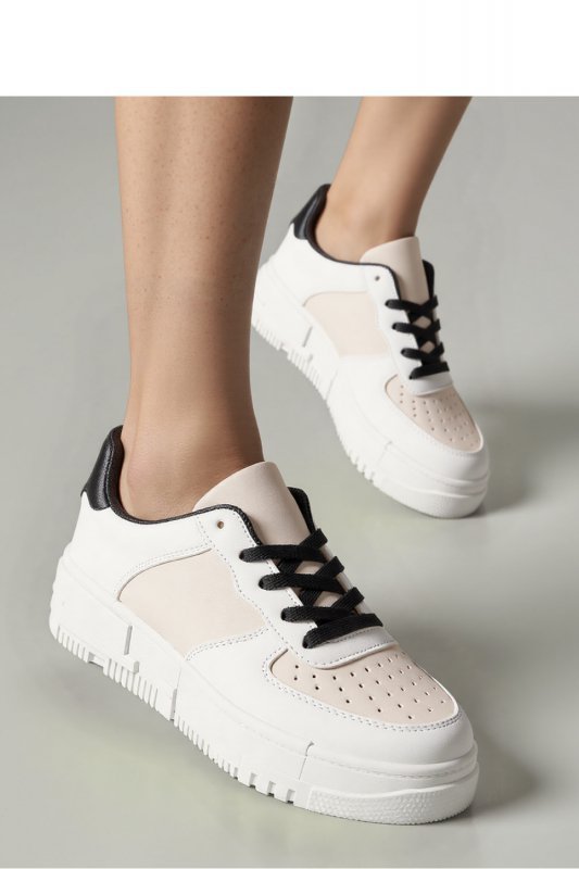 Damskie Sneakersy VEXANA BEIGE - Inello