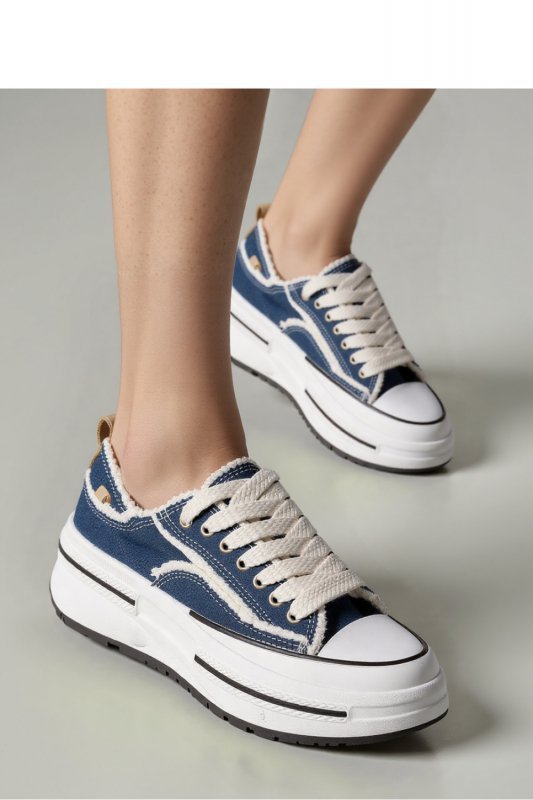 Damskie Sneakersy ROGUE ? Denim Blue - Inello