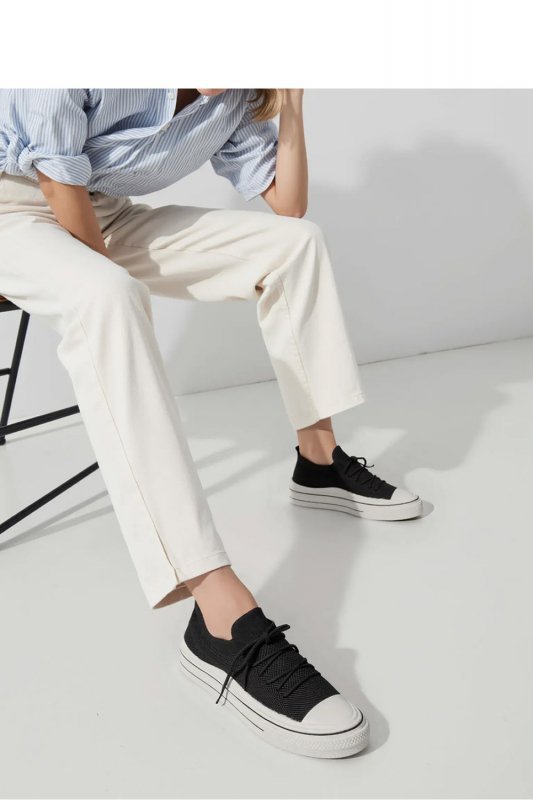 Damskie Sneakersy ZELMA BLACK - Inello