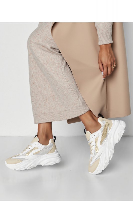 Damskie Sneakersy SOLARA GOLD - Inello