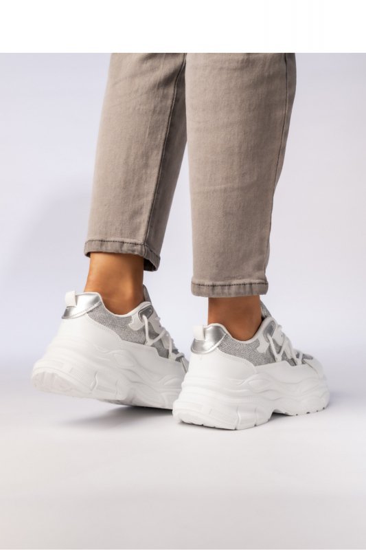 DAMSKIE SNEAKERS VIVIAN WHITE - Inello