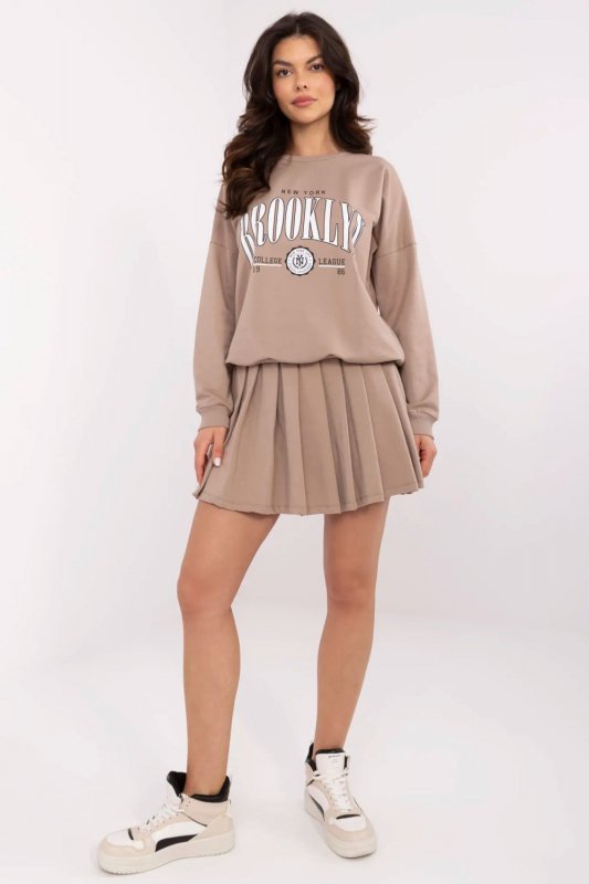 Spódnica Komplet Model RV-KMPL-A576.85- Dark Beige - Relevance