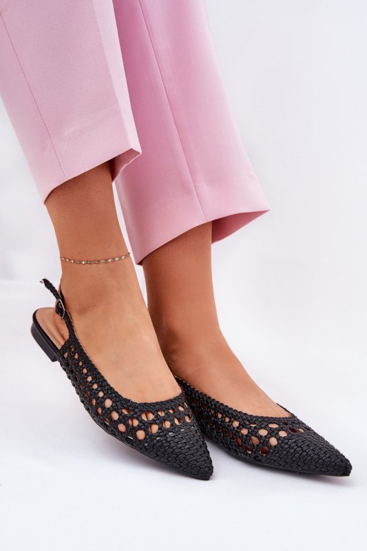 Baleriny Model Carollese FY35-3 Black - Step in style