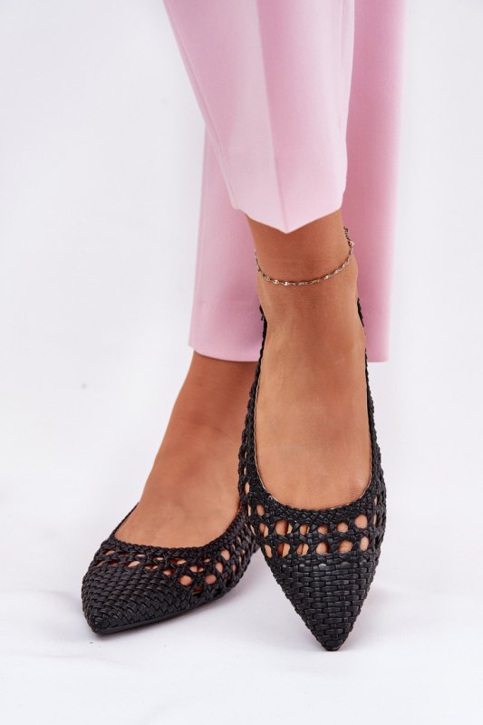 Baleriny Model Carollese FY35-3 Black - Step in style